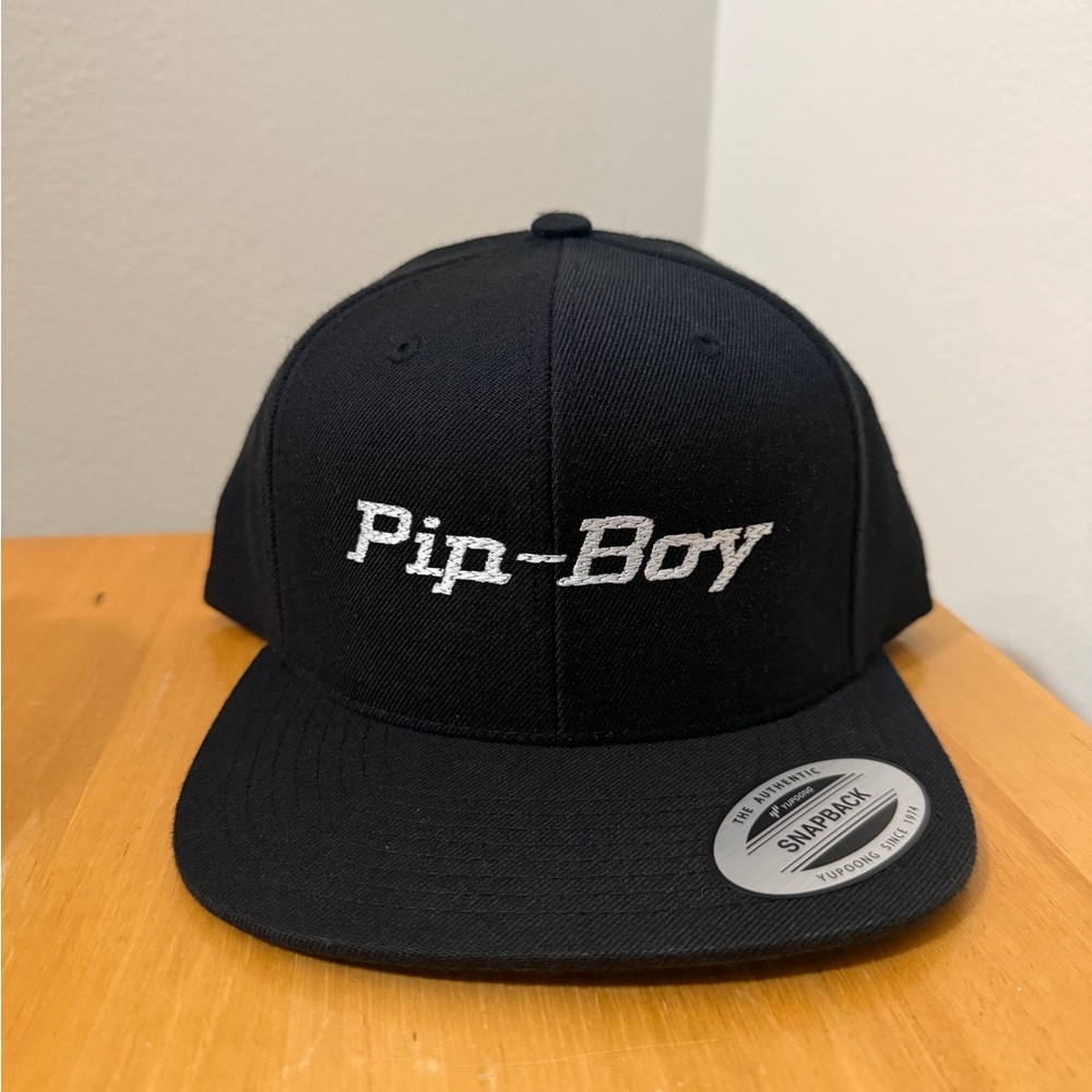 Black Pip-Boy Fallout Snapback Hat